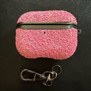 Pink Glitter AirPods Pro Case